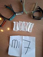 Xiaomi Mi smart band 7 (bandjes 5st, oplader beschermkapjes), Xiaomi, Zwart, Nieuw, Ophalen of Verzenden