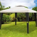 Paviljoen Polyrattan 3x4m Zwart/Crème - Partytent, Zum Wiesenhof 84 , 66663 Merzig, Duitsland, Minder dan 4 meter, Nieuw, Paviljoen