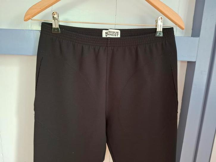 Zwarte "Monique van Heist" dames legging/broek. Mt.S/M., Kleding | Dames, Broeken en Pantalons, Zo goed als nieuw, Maat 36 (S)