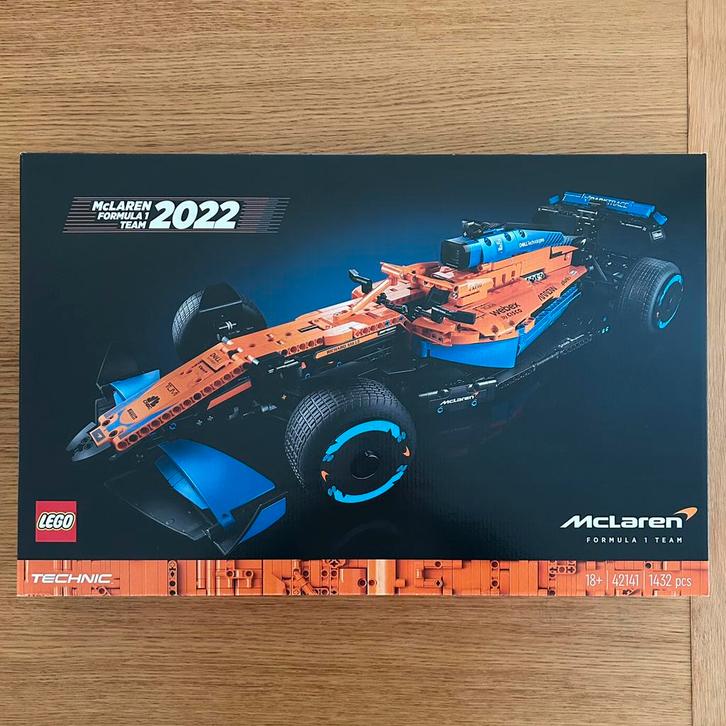 Lego 42141 Technic McLaren Formule 1 Team, Kinderen en Baby's, Speelgoed | Duplo en Lego, Zo goed als nieuw, Lego, Complete set
