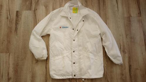 Mooie witte Wieckse rosé bier jas, maat M. Bier regenjas., Verzamelen, Biermerken, Zo goed als nieuw, Kleding, Overige merken