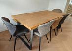 Eettafel, Huis en Inrichting, Tafels | Eettafels, Ophalen, Gebruikt, 200 cm of meer, 50 tot 100 cm