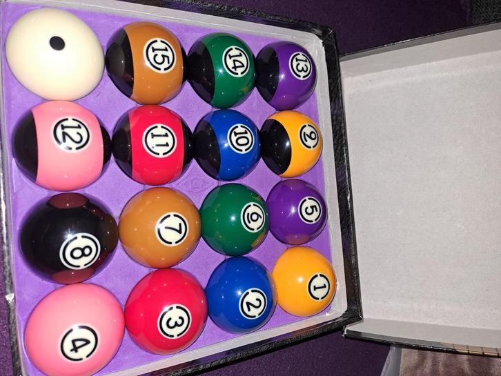 Biljartballen, Sport en Fitness, Biljarten en Poolen, Nieuw, Keu of Ballen, Ophalen