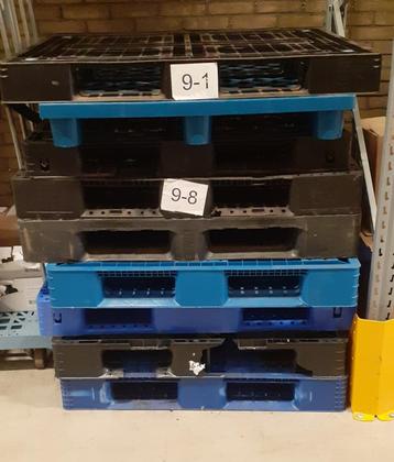Kunststof pallets / plastic pallets schoon en droog beschikbaar voor biedingen