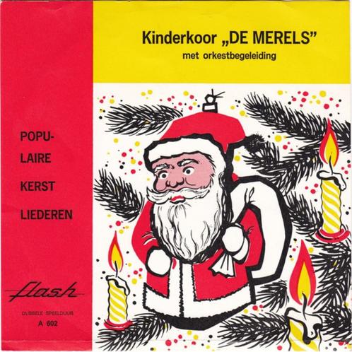 Kerst Single : Kinderkoor de Merels - Populaire Kerstliedjes, Cd's en Dvd's, Vinyl | Nederlandstalig, Gebruikt, Overige genres