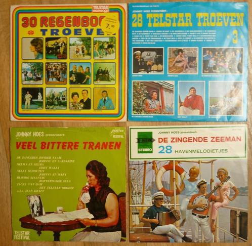 Piraten LP-s   TELSTAR   Johnny Hoes    7 stuks, Cd's en Dvd's, Vinyl | Nederlandstalig, Gebruikt, Levenslied of Smartlap, 12 inch