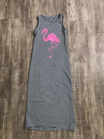 Name It meisjes jurk met flamingo maat 140 beschikbaar voor biedingen