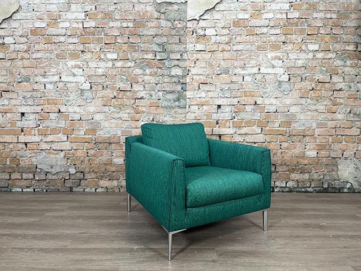 Design On Stock Heelz bij TheReSales, Huis en Inrichting, Fauteuils, Zo goed als nieuw, Metaal, Stof, 75 tot 100 cm, 75 tot 100 cm