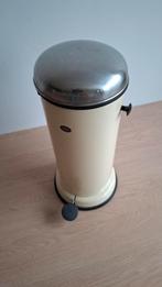 Vipp Beige Pedaalemmer 18L, Huis en Inrichting, Ophalen, Met pedaal, 50 tot 75 cm, Zo goed als nieuw
