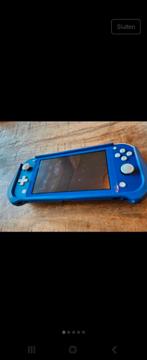 Blauwe nintendo switch light, Spelcomputers en Games, Spelcomputers | Nintendo Switch Lite, Ophalen of Verzenden, Zo goed als nieuw