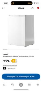 Ikea koelkast, Witgoed en Apparatuur, Ophalen, Zo goed als nieuw, 45 tot 60 cm, Met vriesvak