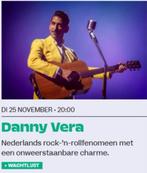 2 tickets voor Danny Vera - De Roma - 25/11/2025 - 20u00, Twee personen, November