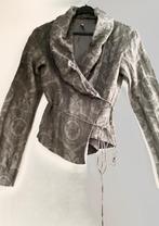 Mooi SUMMUM WOMAN Blouse jasje mt 38 M, Summum Woman, Bruin, Lange mouw, Gedragen