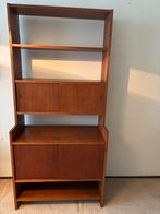 Vintage KLM Kast jaren 60, Ophalen, Gebruikt, Teakhout, 50 tot 100 cm