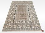 Vintage Perzisch oosters Pazyryk tapijt paarden 140x200cm, Gebruikt, Crème, 100 tot 150 cm, Ophalen of Verzenden