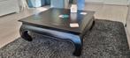 Opium tafel kleur zwart., Huis en Inrichting, Tafels | Salontafels, Ophalen, 200 cm of meer, 50 tot 100 cm, Zo goed als nieuw