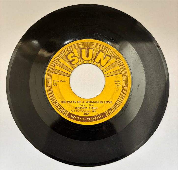 Johnny Cash - Sun Records - The Ways of a Woman in love, Cd's en Dvd's, Vinyl Singles, Gebruikt, Ophalen of Verzenden