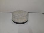 Vintage plafonniere, Huis en Inrichting, Ophalen of Verzenden, Gebruikt, Glas, Vintage