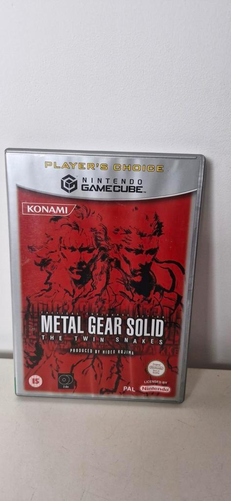 Metal Gear Solid: The twin Snakes Nintendo gamecube, Spelcomputers en Games, Games | Nintendo GameCube, Zo goed als nieuw, Avontuur en Actie