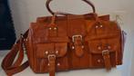 DR Amsterdam leren tas, Sieraden, Tassen en Uiterlijk, Tassen | Damestassen, Verzenden, Zo goed als nieuw, Bruin, Handtas
