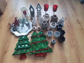 Kerstdecoratie partij van 28 stuks  beschikbaar voor biedingen