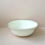 Puntgave schaal Mosa Maastricht met gouden rand en 2 zwarte, Antiek en Kunst, Ophalen of Verzenden