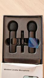 Wireless microphone x2 - perfect for interviews and content, Ophalen of Verzenden, Nieuw