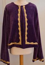 Prachtig nieuw jasje fluweel, mt XL, in opdracht laten maken, Kleding | Dames, Jasjes, Kostuums en Pakken, Paars, Maat 46/48 (XL) of groter