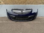 voorbumper opel corsa D 2011 tot 2014 blauw facelift corsa, Gebruikt, -, Voor, -