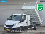 Iveco Daily 35C14 140PK Kipper met kist Nwe model 3500kg tre, Te koop, Iveco, Airconditioning, Gebruikt