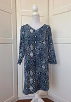 Studio Anneloes blauwe slangen print tuniek jurk S (= L), Studio Anneloes, Blauw, Ophalen of Verzenden, Maat 36 (S)