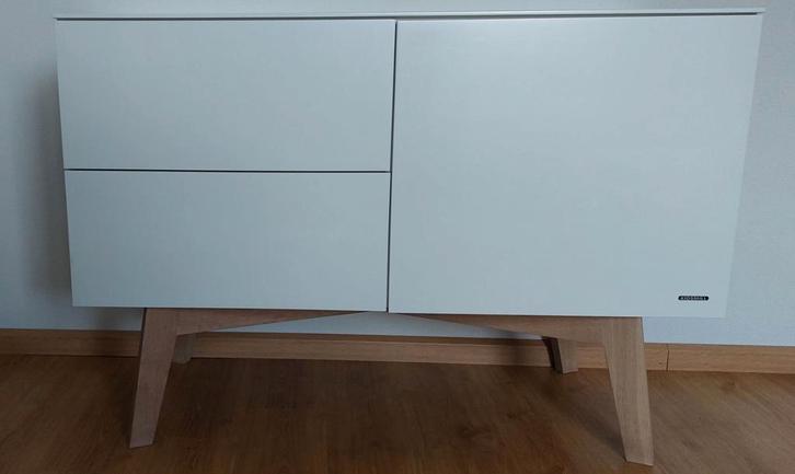 Kidsmill Sixties Commode Wit Mat / Naturel (geen krassen), Huis en Inrichting, Kasten | Schoenenkasten, Zo goed als nieuw, Ophalen