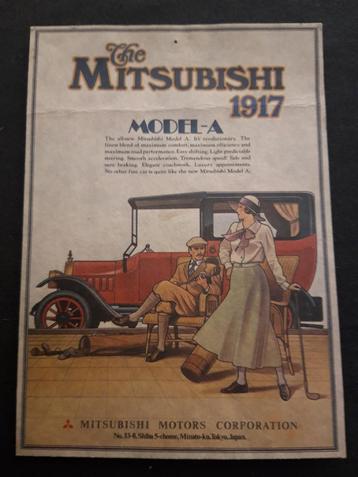 Mitsubishi Model0A 1917 - postcard beschikbaar voor biedingen
