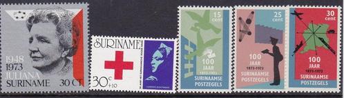 Suriname Jaargang 1973 postfris, Postzegels en Munten, Postzegels | Suriname, Postfris, Verzenden