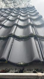 Dakpannen zwart (J Kurstjers/Tegelen), Doe-het-zelf en Verbouw, Dakpannen en Dakbedekking, Ophalen, Steen of Klei, Zwart, Zo goed als nieuw