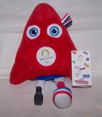 Originele mascotte Paralympische Spelen Paris.Nieuw m. label, Verzamelen, Sportartikelen en Voetbal, Ophalen of Verzenden, Nieuw