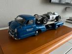 Mercedes-Benz Racetransporter CMC 1:18 Renntransporter, Hobby en Vrije tijd, Ophalen, Zo goed als nieuw, Auto, Overige merken