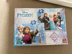 Frozen puzzels 24 + 50 stuks, Ophalen of Verzenden, 10 tot 50 stukjes, Zo goed als nieuw, 4 tot 6 jaar