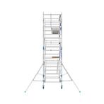 ASC ROLSTEIGER 135 X 250 X 6.2 WH + ENKELZIJDIGE VOORLOOP, Verzenden, Nieuw, Rolsteiger of Kamersteiger, 5 meter of hoger