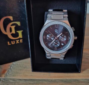 GG Luxe heren horloge NIEUW stainless steel  beschikbaar voor biedingen