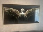 Schilderij Angel wings PTMD goud, Verzenden
