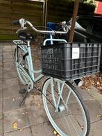 Batavus CNCTD Meisjesfiets - Lichtblauw met Krat, Fietsen en Brommers, Ophalen of Verzenden, Handrem, Batavus., 53 tot 56 cm