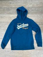 Mooie blauwe hoodie jack & jones maat 164, Kinderen en Baby's, Kinderkleding | Maat 164, Gebruikt, Trui of Vest, Ophalen of Verzenden