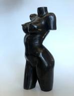De Bronzen Torso van vrouw - licht erotisch.Echt brons, Ophalen of Verzenden