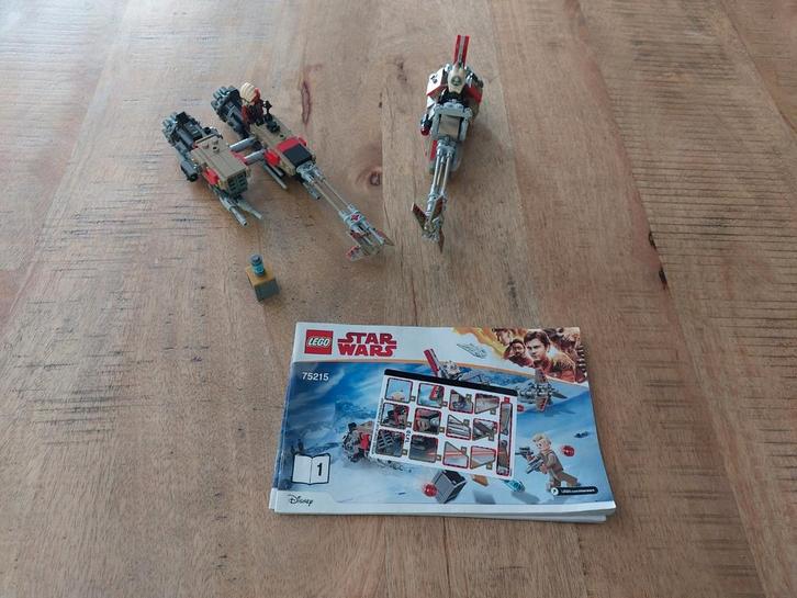 Lego Star Wars Cloud River Swoop Fietsen, Kinderen en Baby's, Speelgoed | Duplo en Lego, Zo goed als nieuw, Ophalen of Verzenden
