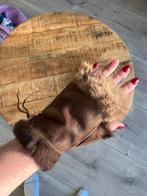 Hanschoenen met bont vintage, Kleding | Dames, Mutsen, Sjaals en Handschoenen, Ophalen of Verzenden, Zo goed als nieuw