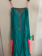 Mooie dansjurk te koop, Maat 38/40 (M), Blauw, Ophalen of Verzenden, Zo goed als nieuw