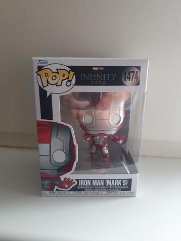 Iron Man (mark 5) 1474 funko pop beschikbaar voor biedingen