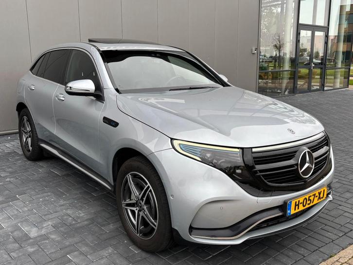 Mercedes-Benz EQC 400 4MATIC LEER/PARNO/BURME/AMG.IN TOP ST!, Auto's, Mercedes-Benz, Particulier, EQC, 360° camera, 4x4, ABS, Achteruitrijcamera