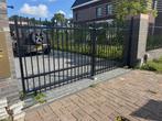 1400x 4000 met ondergrondse motor, Ophalen, Zo goed als nieuw, Hout, Tuinhek